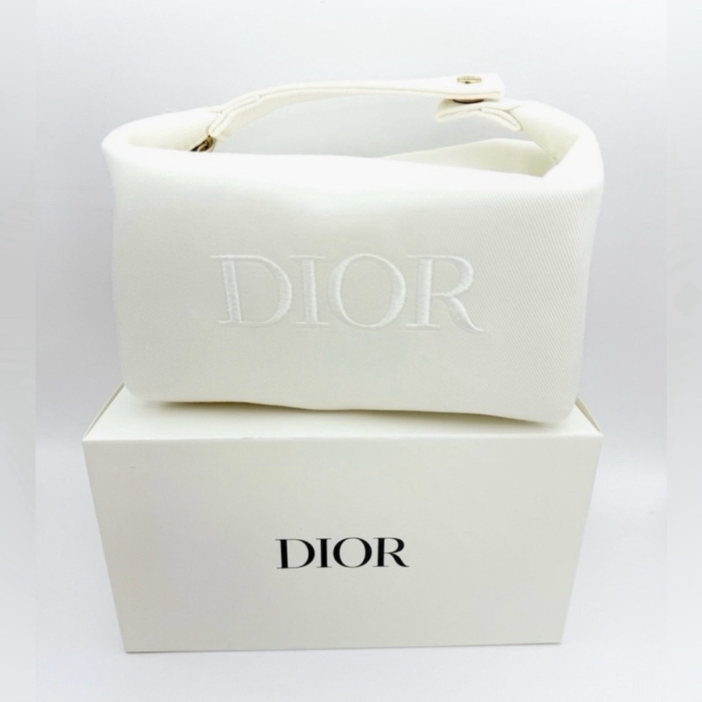 GWP- White Cosmetic Pouch